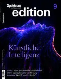 Cover: 9783690410755 | Spektrum edition Nr. 9 - Künstliche Intelligenz | Wissenschaft | Buch