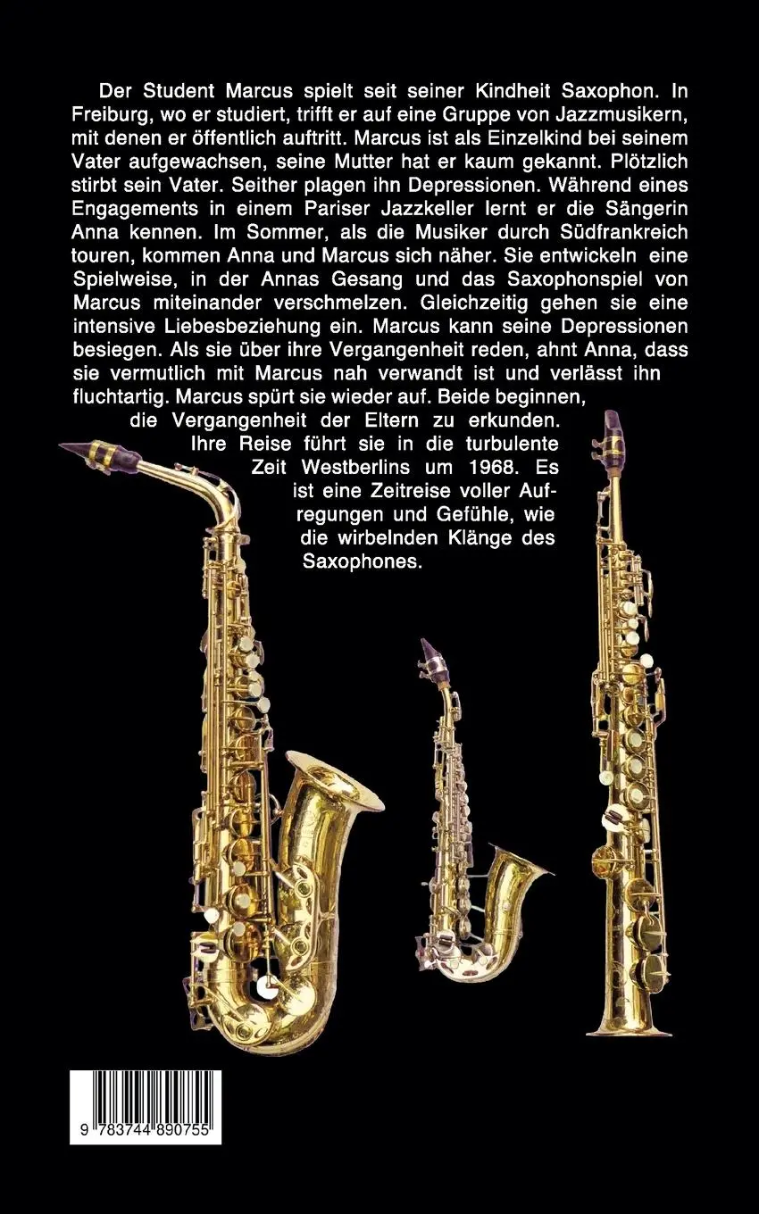 Rückseite: 9783744890755 | Saxophon | Albrecht Göstemeyer | Taschenbuch | 270 S. | Deutsch | 2023