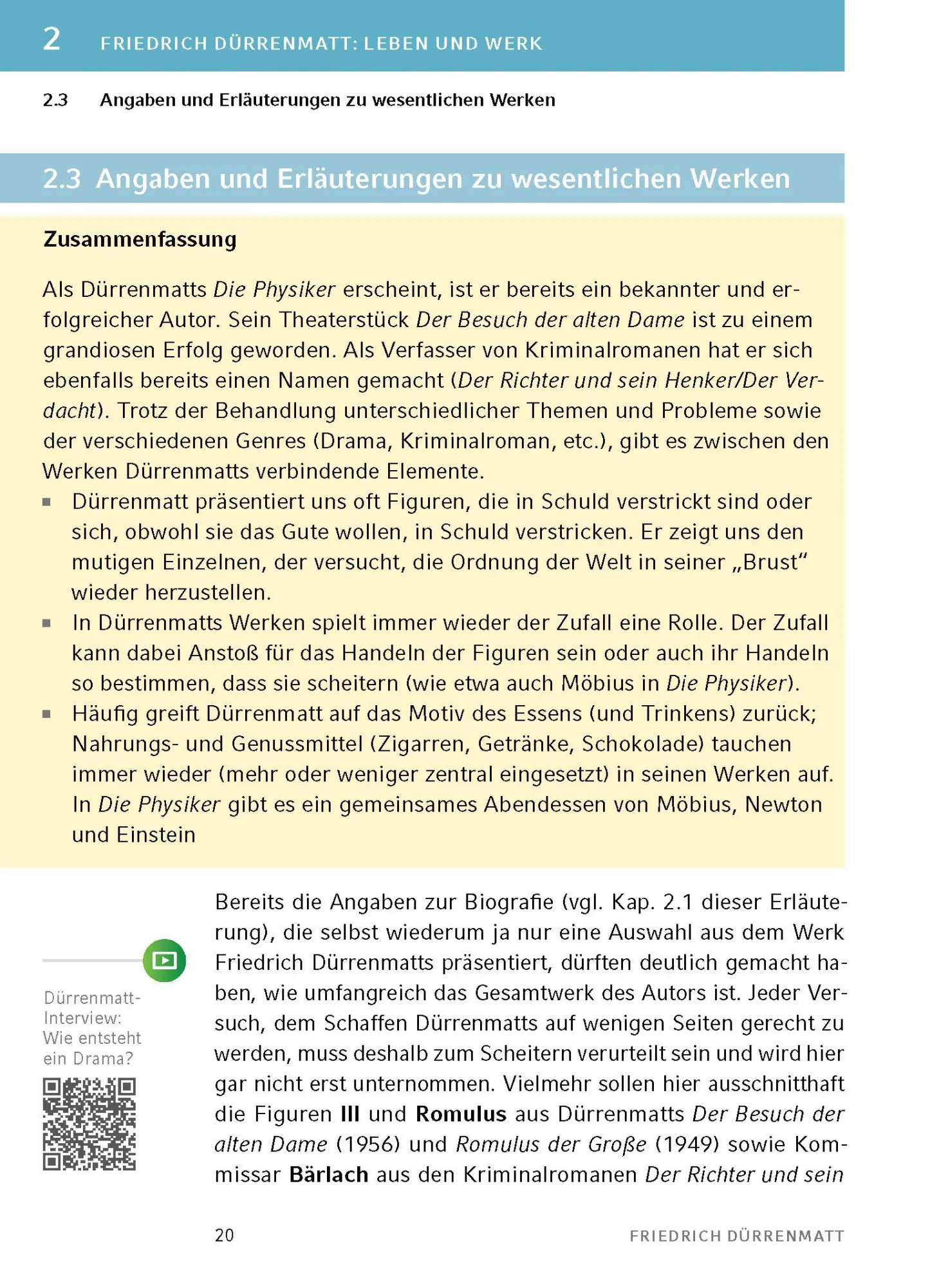 Bild: 9783804420755 | Die Physiker - Textanalyse und Interpretation | Friedrich Dürrenmatt