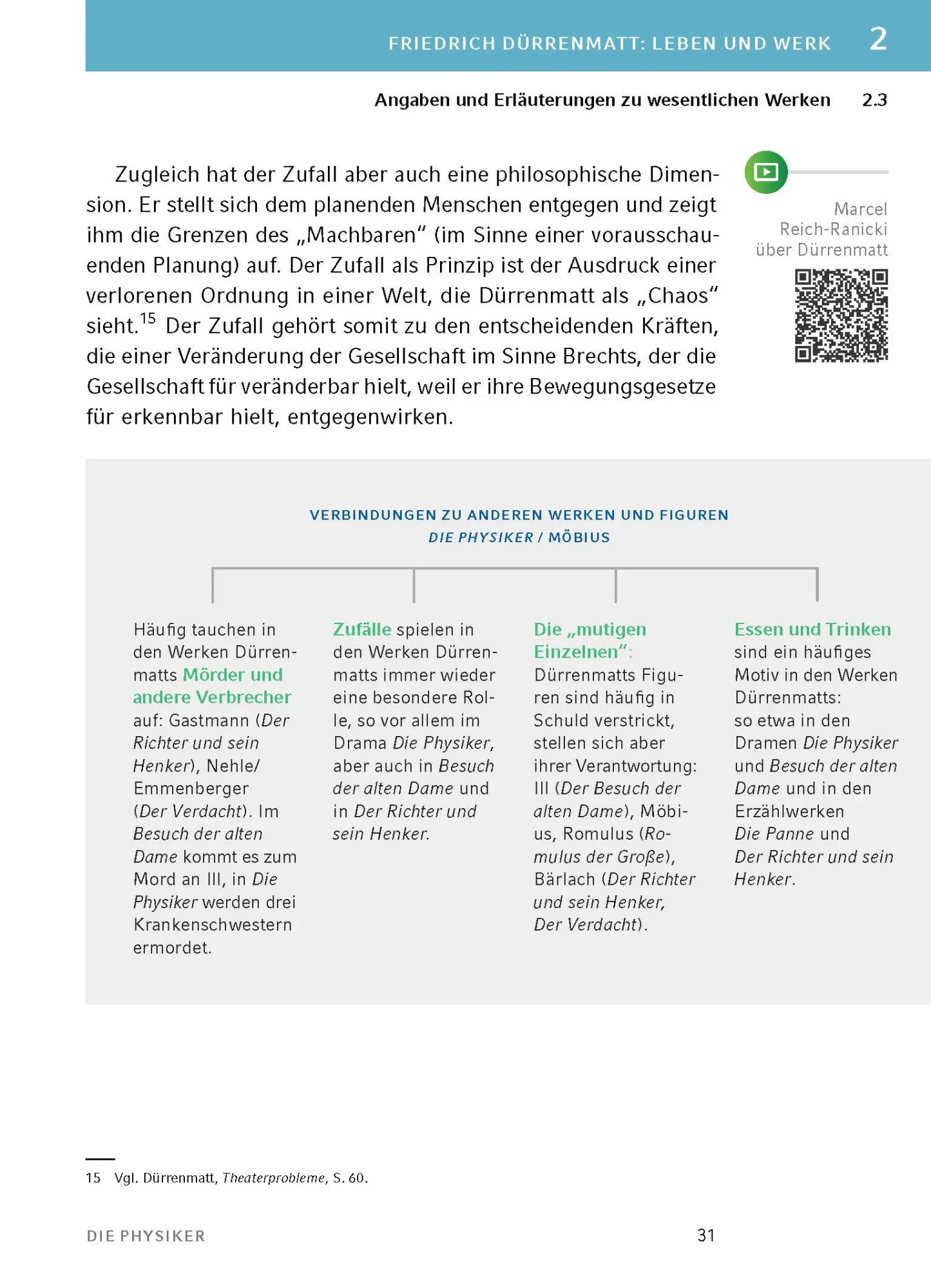 Bild: 9783804420755 | Die Physiker - Textanalyse und Interpretation | Friedrich Dürrenmatt