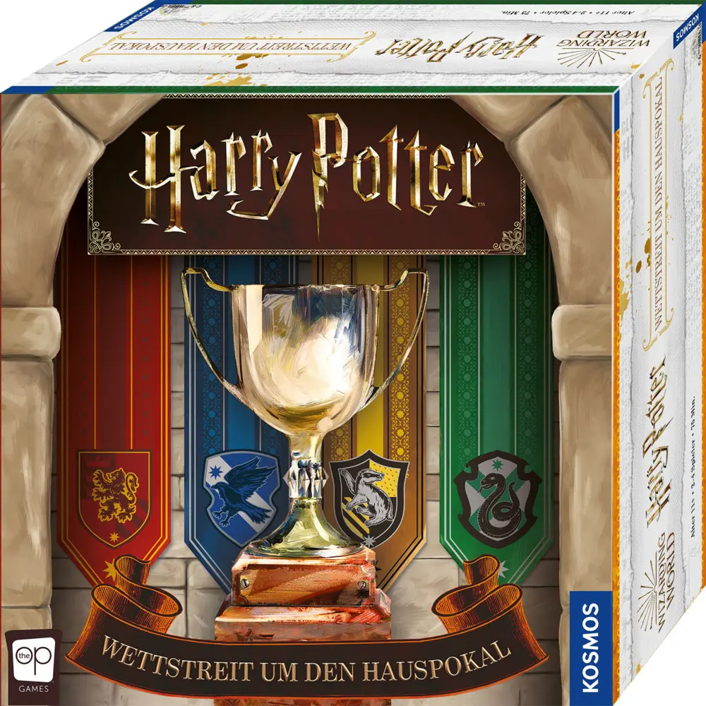 Cover: 4002051680855 | Harry Potter: Wettstreit um den Hauspokal | Spiel | 680855 | Deutsch