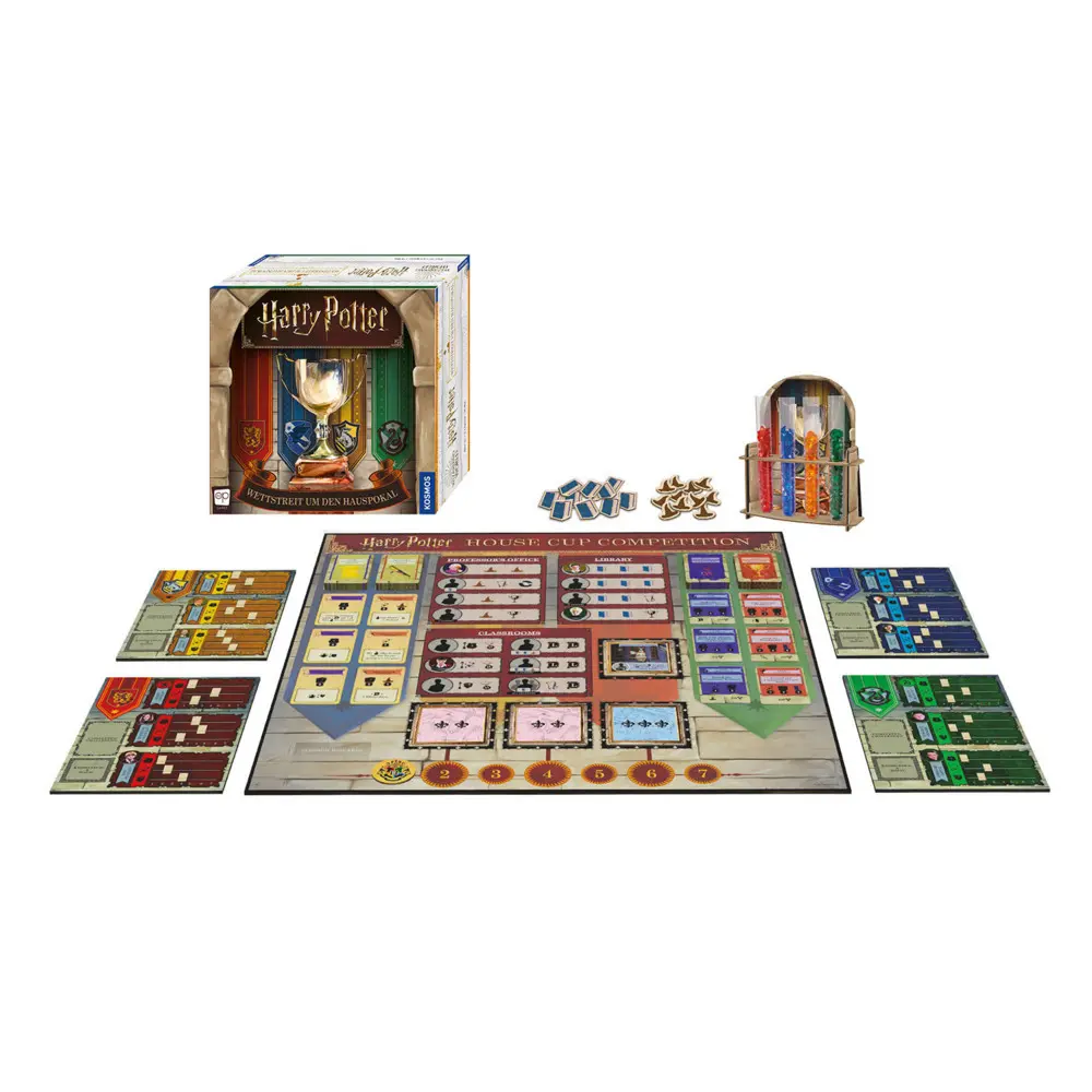 Bild: 4002051680855 | Harry Potter: Wettstreit um den Hauspokal | Spiel | 680855 | Deutsch