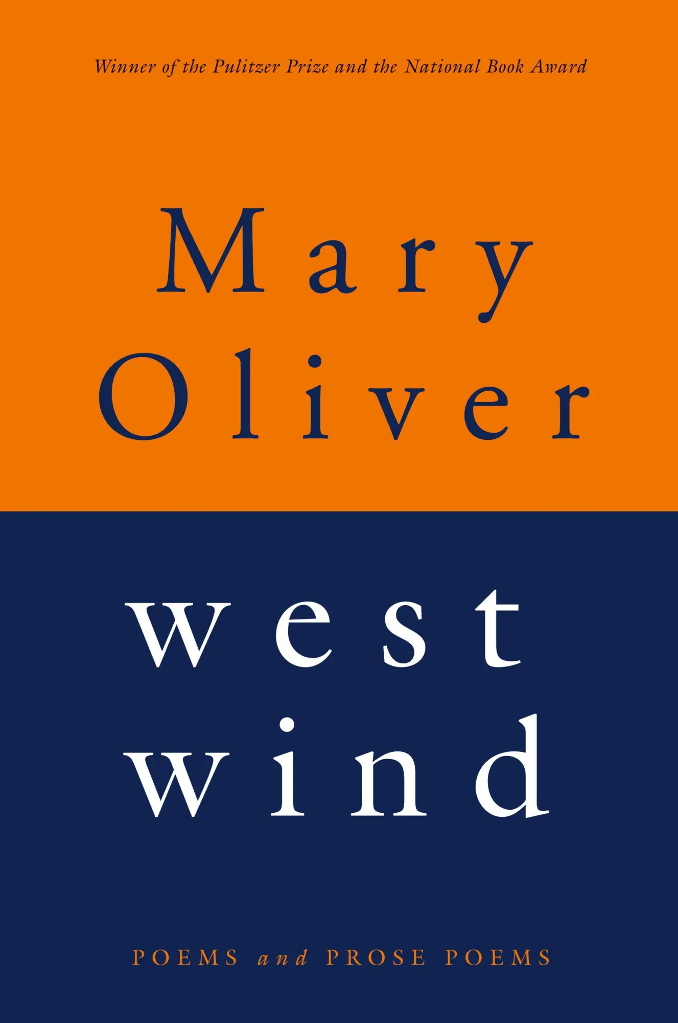 Cover: 9780395850855 | West Wind | Poems and Prose Poems | Mary Oliver | Taschenbuch | 1998