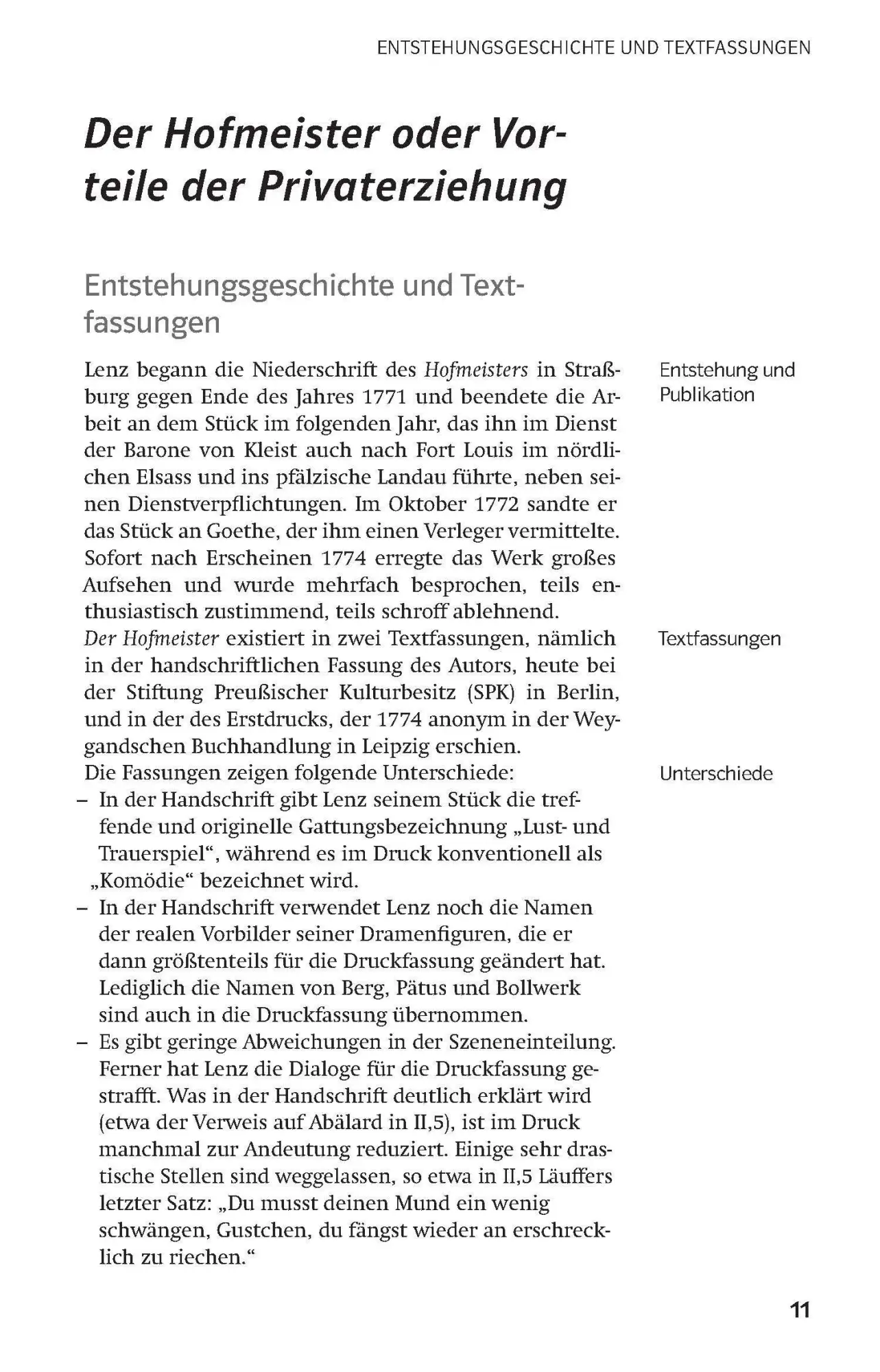 Bild: 9783129230855 | Lektürehilfen J.M.R. Lenz "Der Hofmeister / Die Soldaten" | Udo Müller