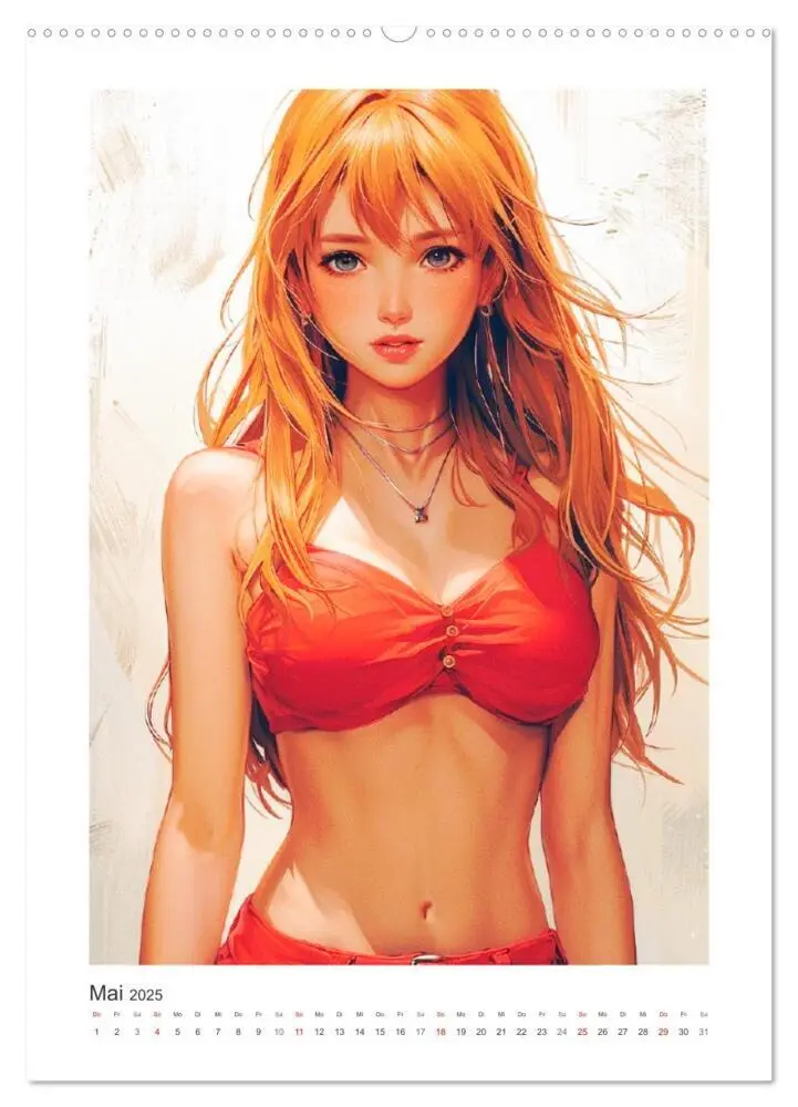 Bild: 9783383810855 | Manga-Girls. Coole Comics mit Ausstrahlungskraft (Wandkalender 2025...