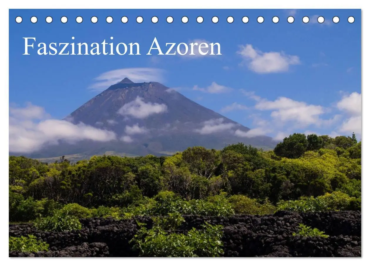 Cover: 9783435690855 | Faszination Azoren (Tischkalender 2025 DIN A5 quer), CALVENDO...