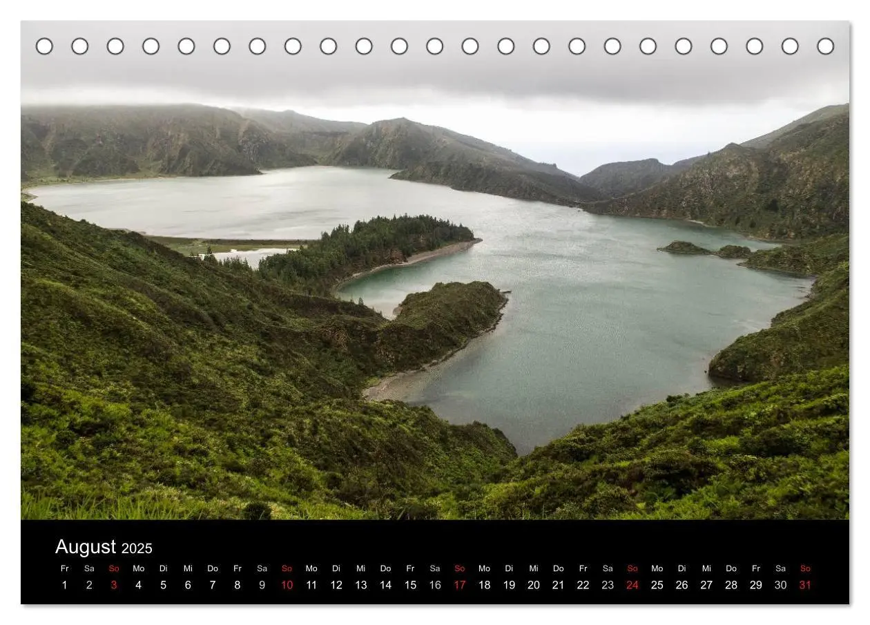 Bild: 9783435690855 | Faszination Azoren (Tischkalender 2025 DIN A5 quer), CALVENDO...