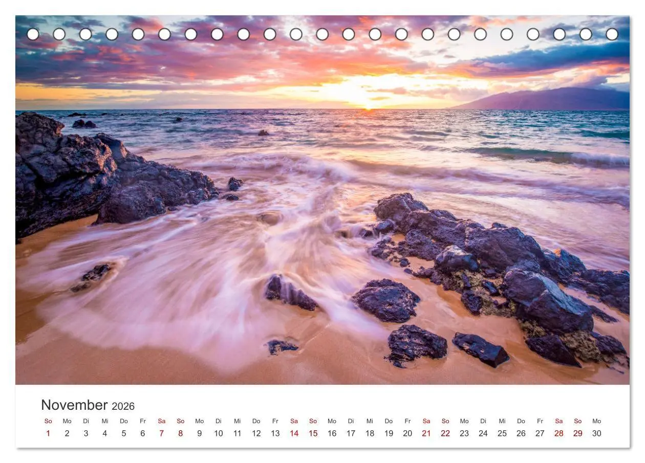 Bild: 9783457540855 | Hawaii Traumziel (Tischkalender 2026 DIN A5 quer), CALVENDO...