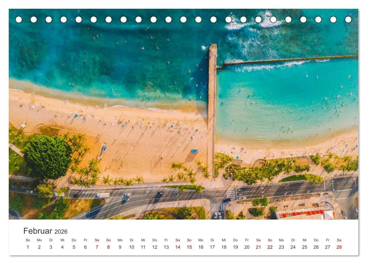 Bild: 9783457540855 | Hawaii Traumziel (Tischkalender 2026 DIN A5 quer), CALVENDO...
