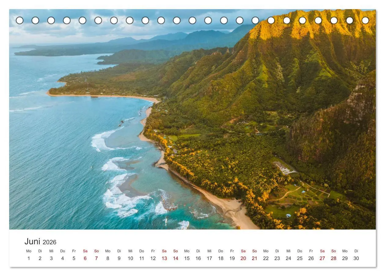 Bild: 9783457540855 | Hawaii Traumziel (Tischkalender 2026 DIN A5 quer), CALVENDO...