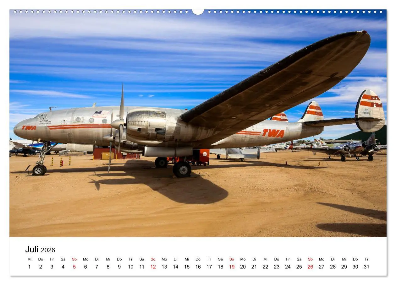Bild: 9783457610855 | Klassiker der Lüfte (Wandkalender 2026 DIN A2 quer), CALVENDO...