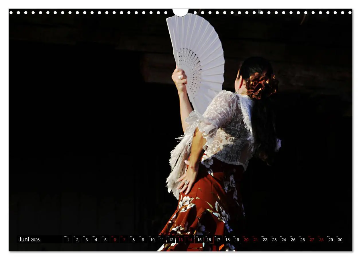 Bild: 9783457850855 | Flamenco. Spanischer Tanz (Wandkalender 2026 DIN A3 quer), CALVENDO...