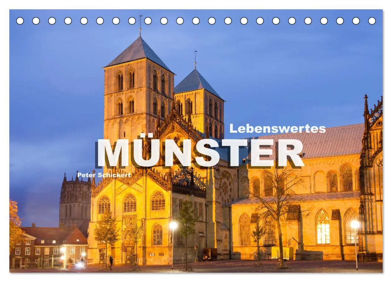 Cover: 9783457920855 | Lebenswertes Münster (Tischkalender 2026 DIN A5 quer), CALVENDO...