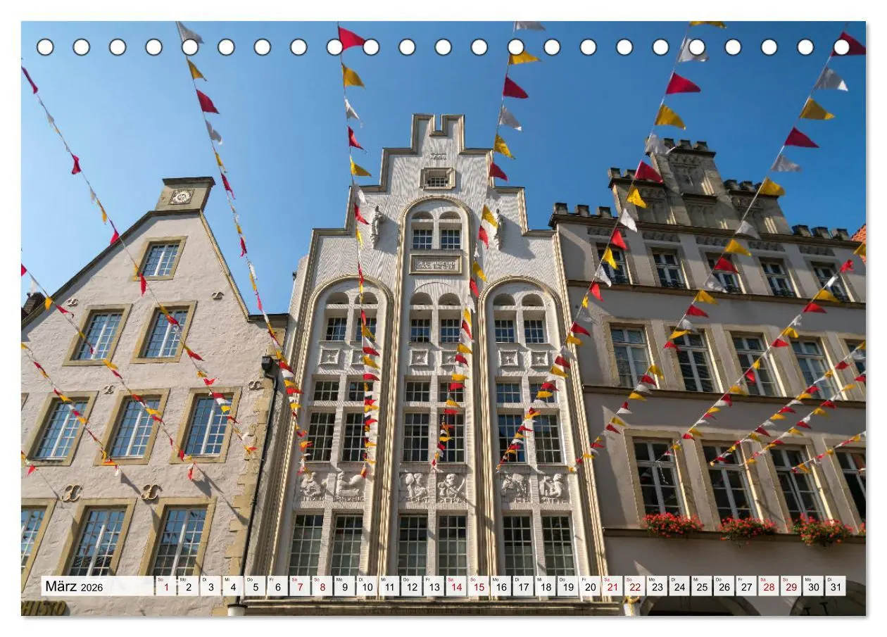 Bild: 9783457920855 | Lebenswertes Münster (Tischkalender 2026 DIN A5 quer), CALVENDO...