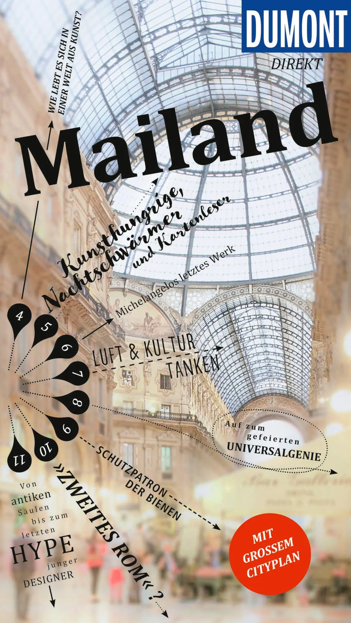 Cover: 9783616000855 | DUMONT direkt Reiseführer Mailand | Mit großem Cityplan | Aylie Lonmon