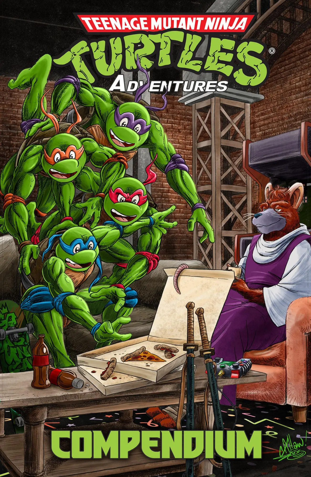 Cover: 9798887240855 | Teenage Mutant Ninja Turtles Adventures Compendium, Vol. 1 | Buch