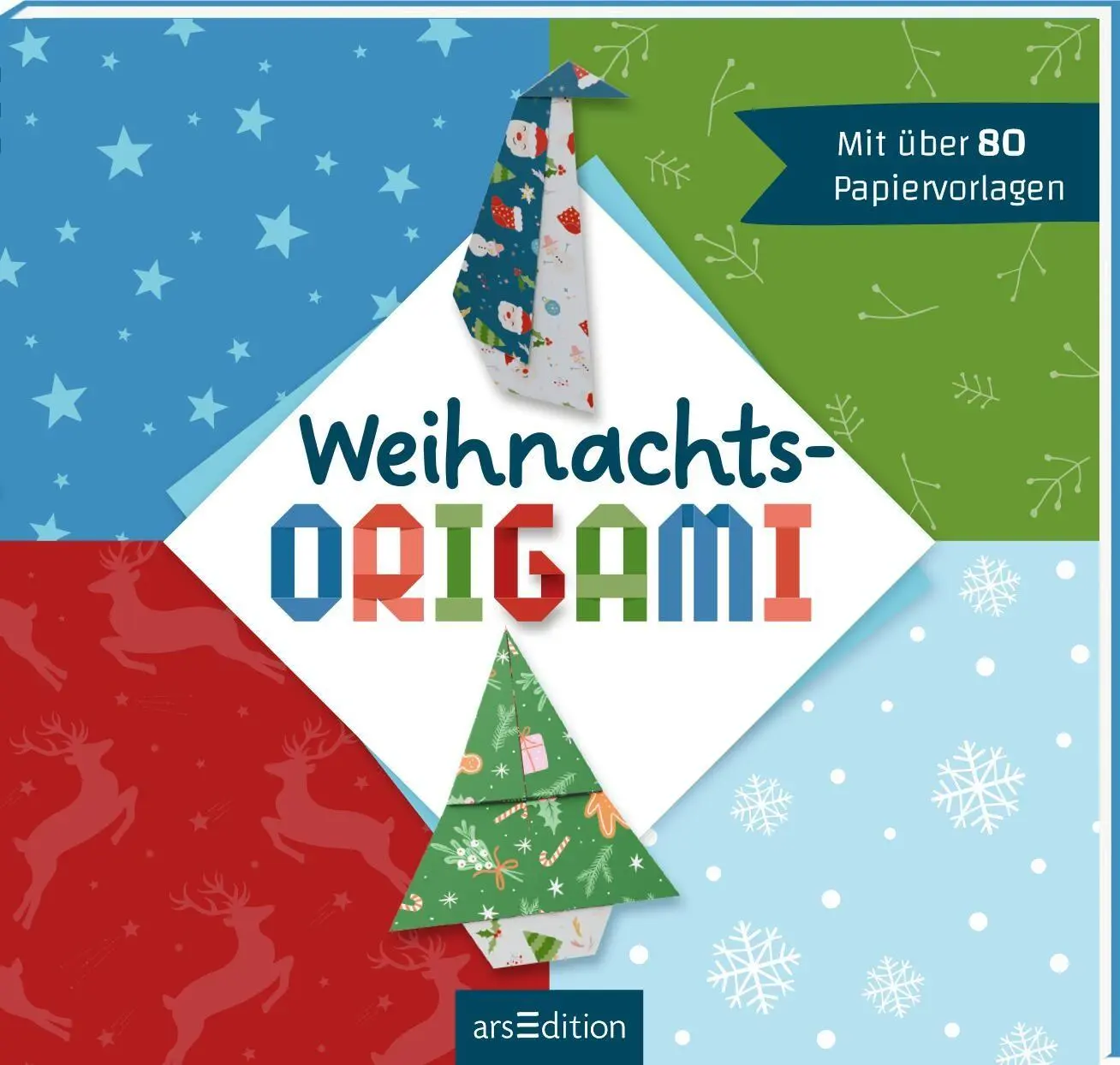Cover: 4014489140955 | Weihnachts-Origami | Mit über 80 Papiervorlagen | Timo Schumacher