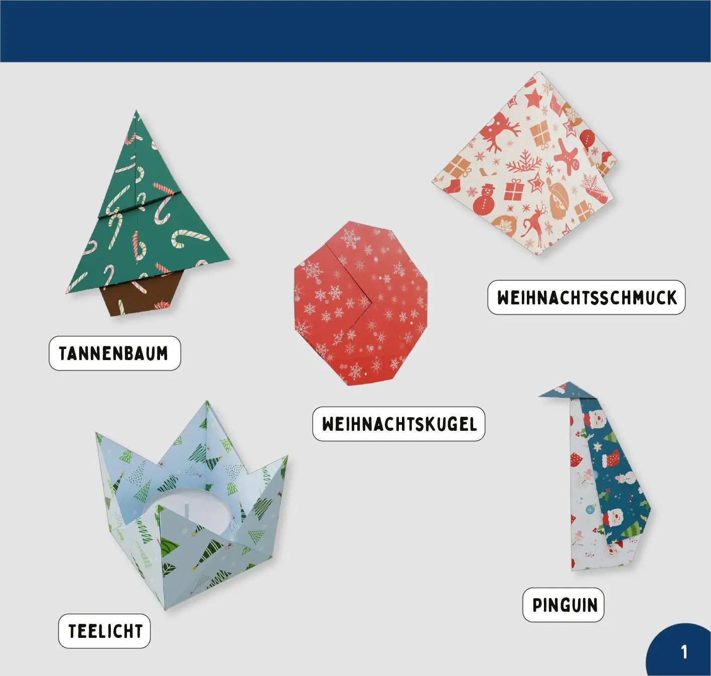 Bild: 4014489140955 | Weihnachts-Origami | Mit über 80 Papiervorlagen | Timo Schumacher