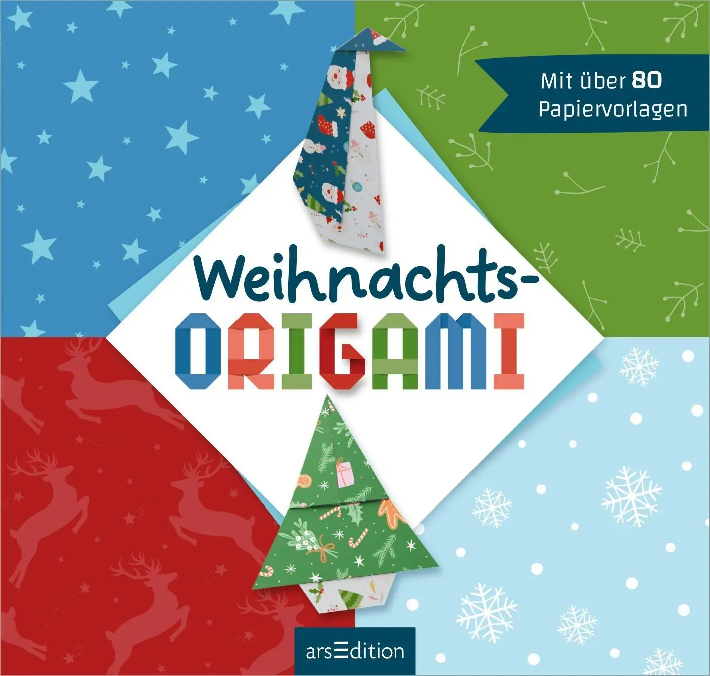 Bild: 4014489140955 | Weihnachts-Origami | Mit über 80 Papiervorlagen | Timo Schumacher