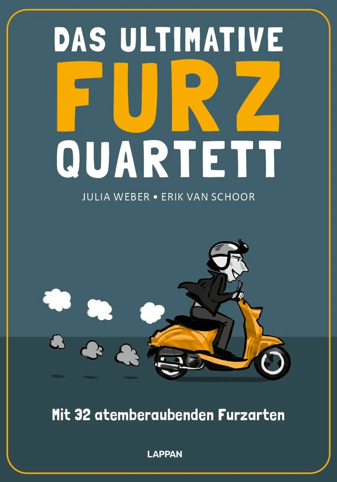 Cover: 4043726500955 | Das ultimative Furz-Quartett | Julia Weber (u. a.) | Box | 36 S.