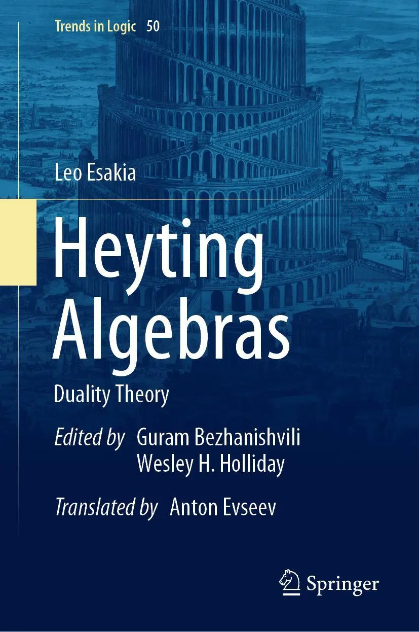 Cover: 9783030120955 | Heyting Algebras | Duality Theory | Leo Esakia | Buch | xv | Englisch