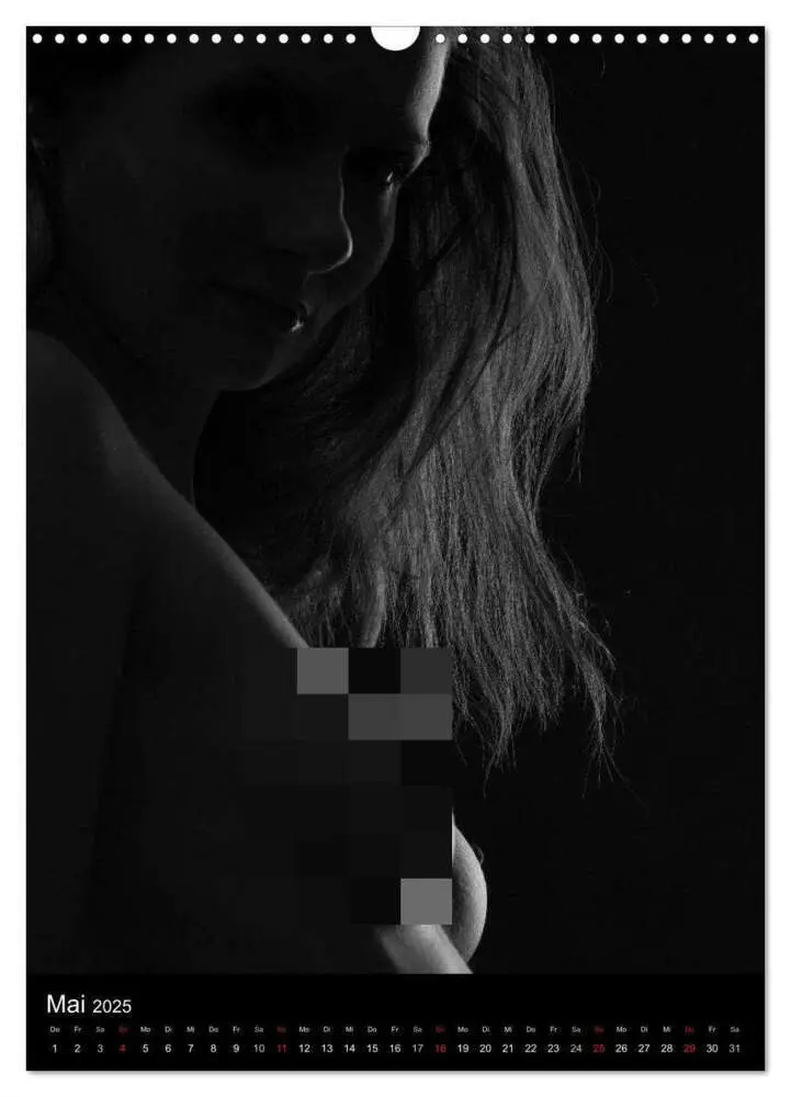 Bild: 9783457080955 | Erotische Silhouetten / CH-Version (Wandkalender 2025 DIN A3 hoch),...