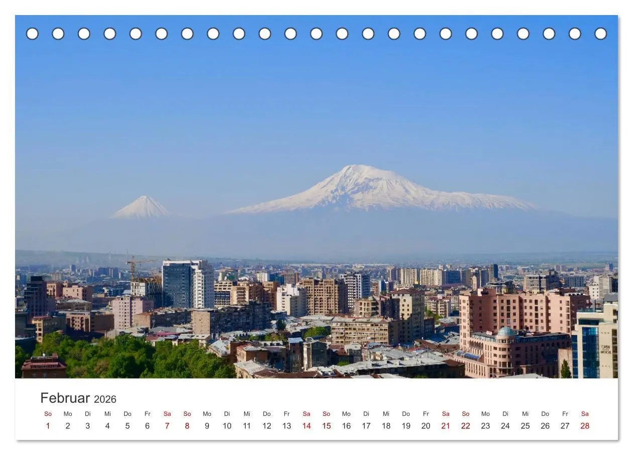 Bild: 9783457600955 | Armenien - Ein wunderschönes Naturerlebnis. (Tischkalender 2026 DIN...