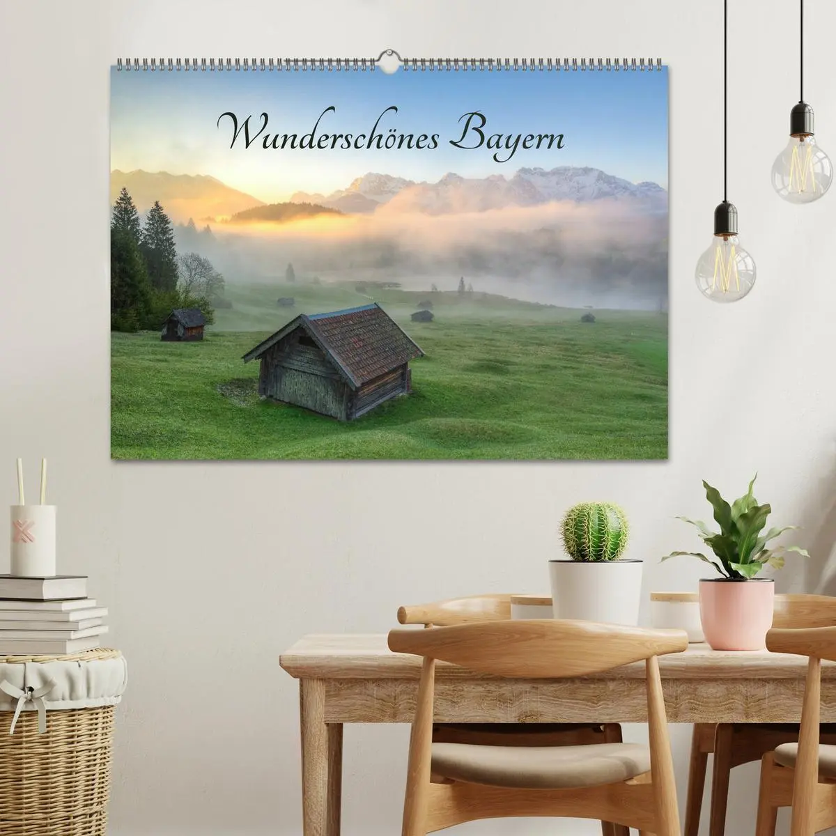 Bild: 9783457770955 | Wunderschönes Bayern (Wandkalender 2026 DIN A2 quer), CALVENDO...