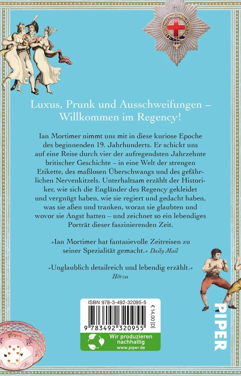 Rückseite: 9783492320955 | Im Rausch des Vergnügens | Ian Mortimer | Taschenbuch | 496 S. | 2024