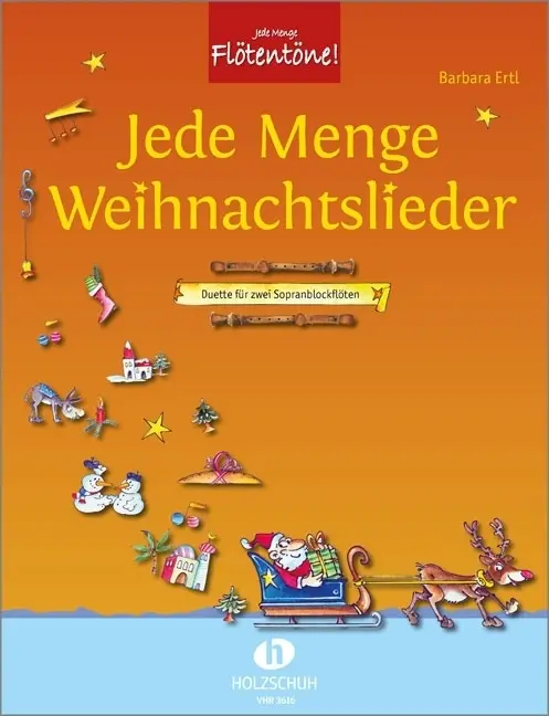 Cover: 9783920470955 | Jede Menge Weihnachtslieder | Barbara Ertl | Broschüre | 40 S. | 2007