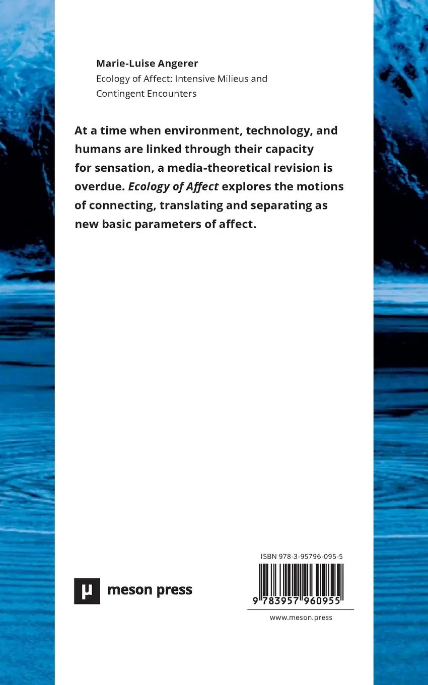 Rückseite: 9783957960955 | Ecology of Affect | Intensive Milieus and Contingent Encounters | Buch