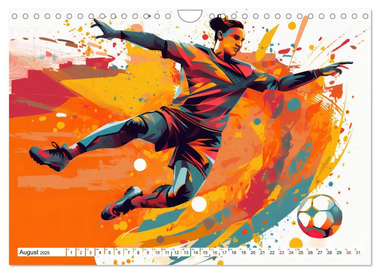 Bild: 9783383861055 | Magie des Fussballs - Illustrierte Emotionen auf dem Rasen...