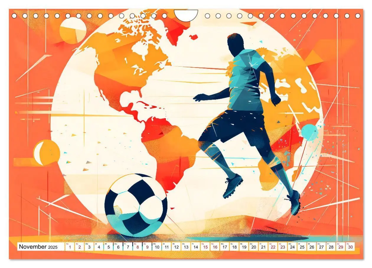 Bild: 9783383861055 | Magie des Fussballs - Illustrierte Emotionen auf dem Rasen...