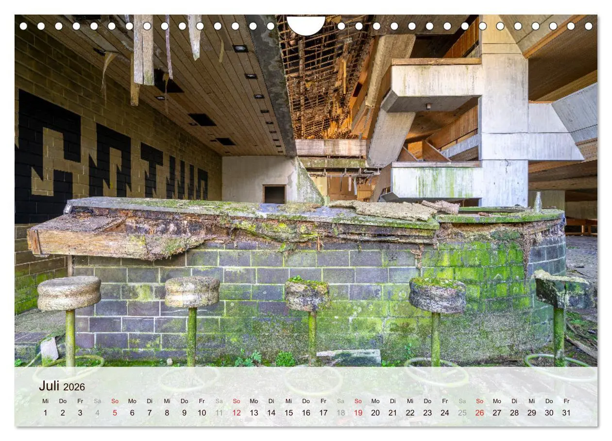 Bild: 9783457351055 | Lost Places - verlassen und vergessen (Wandkalender 2026 DIN A4...
