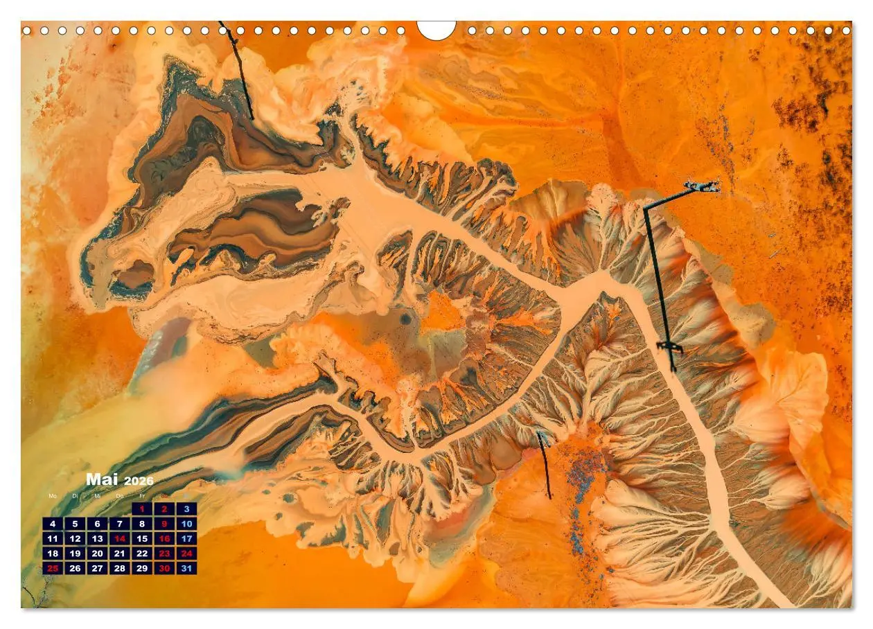 Bild: 9783457421055 | ABOVE - Die Welt von oben in ihrer abstraktesten Form (Wandkalender...
