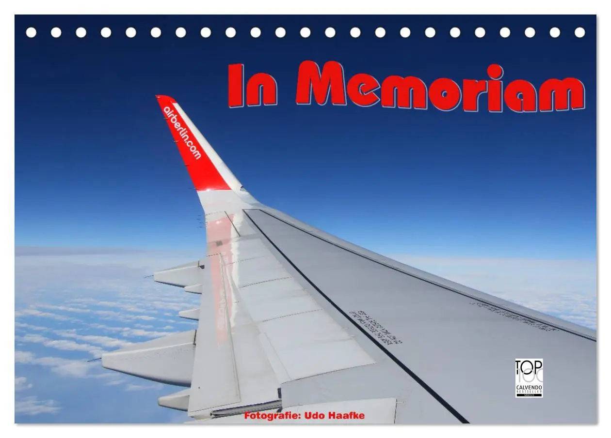 Cover: 9783457731055 | In Memoriam Air Berlin (Tischkalender 2026 DIN A5 quer), CALVENDO...