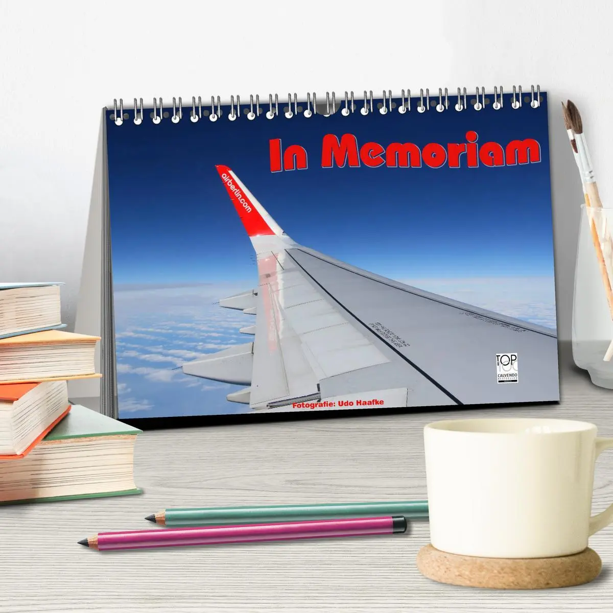 Bild: 9783457731055 | In Memoriam Air Berlin (Tischkalender 2026 DIN A5 quer), CALVENDO...