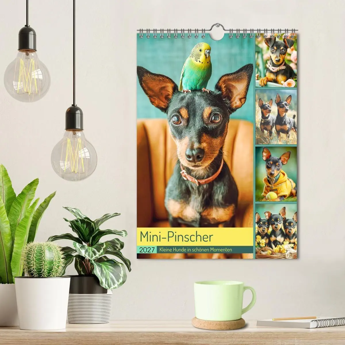 Bild: 9783516751055 | Mini-Pinscher. Kleine Hunde in schönen Momenten (Wandkalender 2027...