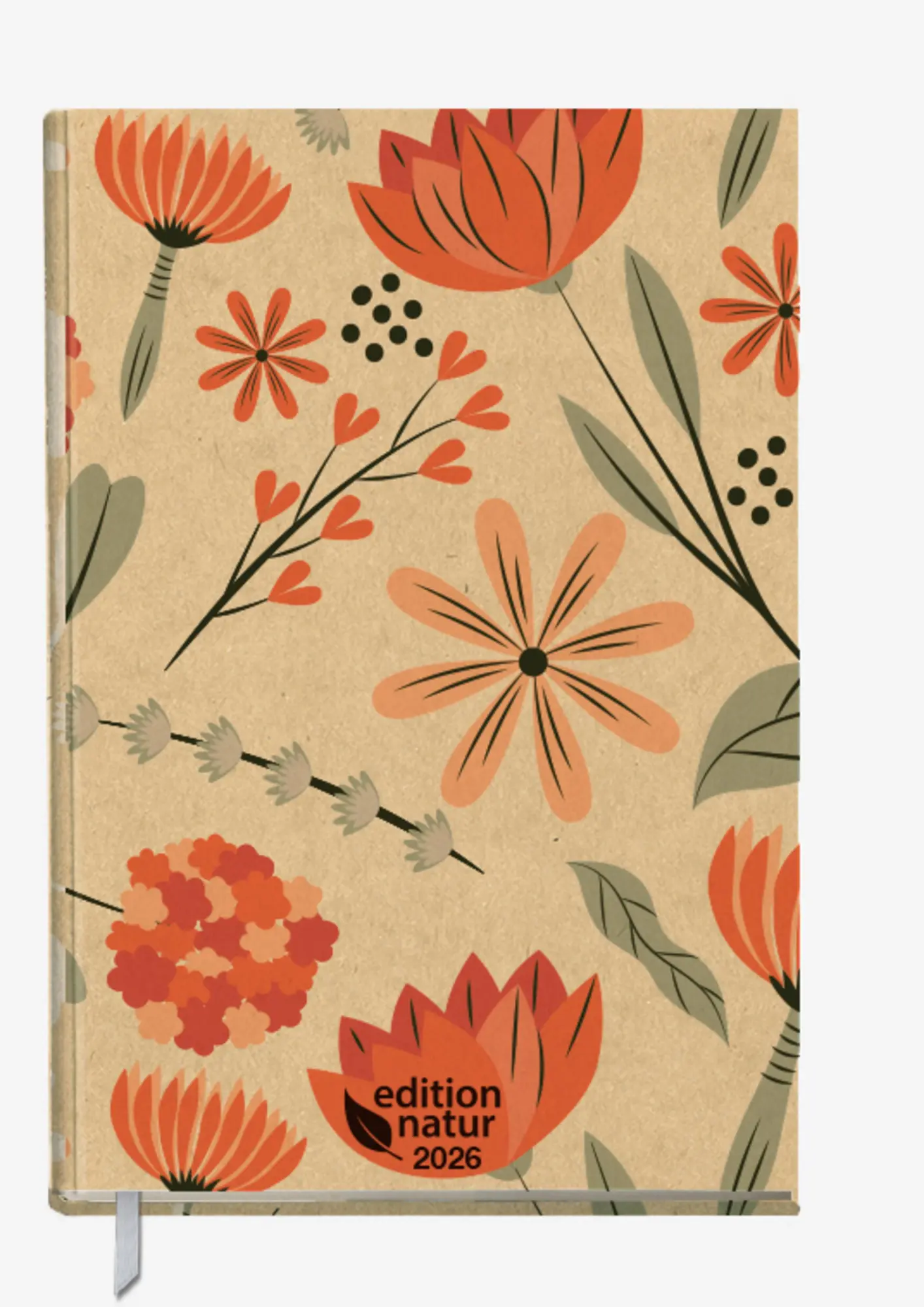 Cover: 9783731891055 | Chef-Timer Edition Natur Floral Symphony 2026 | Verlag Korsch | Buch