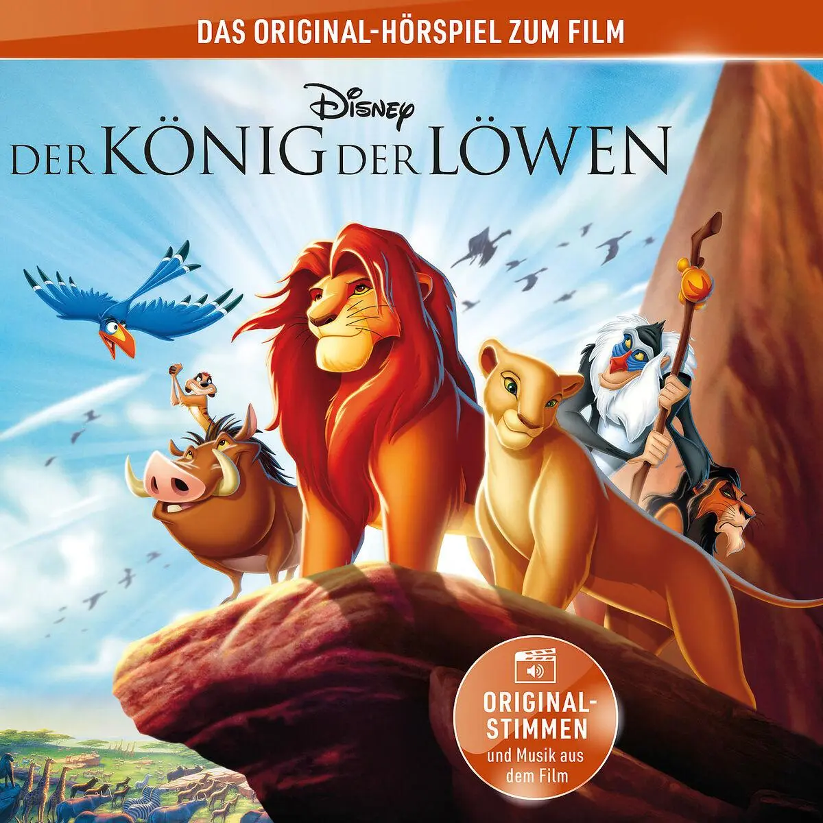 Cover: 50087551155 | Der König der Löwen | Das Original-Hörspiel zum Kinofilm | Audio-CD Cover: 50087551155 | Der König der Löwen | Das Original-Hörspiel zum Kinofilm | Audio-CD