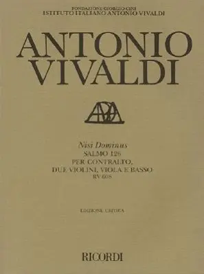 Cover: 9780634091155 | Antonio Vivaldi - Nisi Dominus | (Psalm 126), RV 608 | Antonio Vivaldi