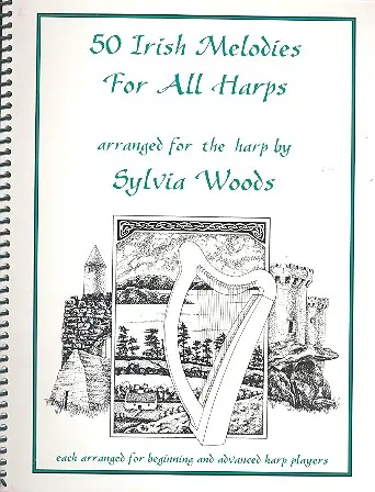 Cover: 9780936661155 | 50 Irish Melodies for All Harps | Harp | Buch | 1994 | Sylvia Woods