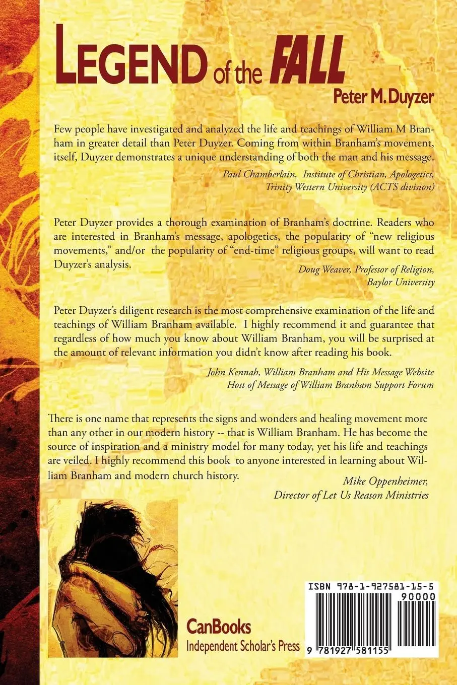 Rückseite: 9781927581155 | Legend of the Fall | Peter M. Duyzer | Taschenbuch | Englisch | 2014