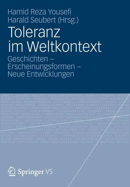 Cover: 9783658001155 | Toleranz im Weltkontext | Harald Seubert (u. a.) | Buch | xx | Deutsch