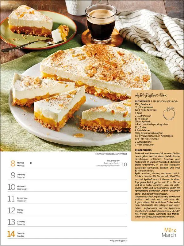 Bild: 9783819301155 | Saisonale und regionale Genussrezepte 2027 | Korsch Verlag | Kalender