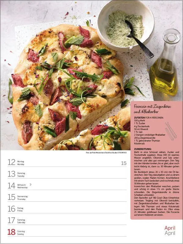 Bild: 9783819301155 | Saisonale und regionale Genussrezepte 2027 | Korsch Verlag | Kalender