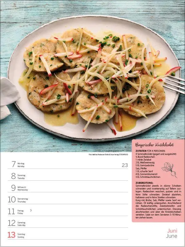 Bild: 9783819301155 | Saisonale und regionale Genussrezepte 2027 | Korsch Verlag | Kalender