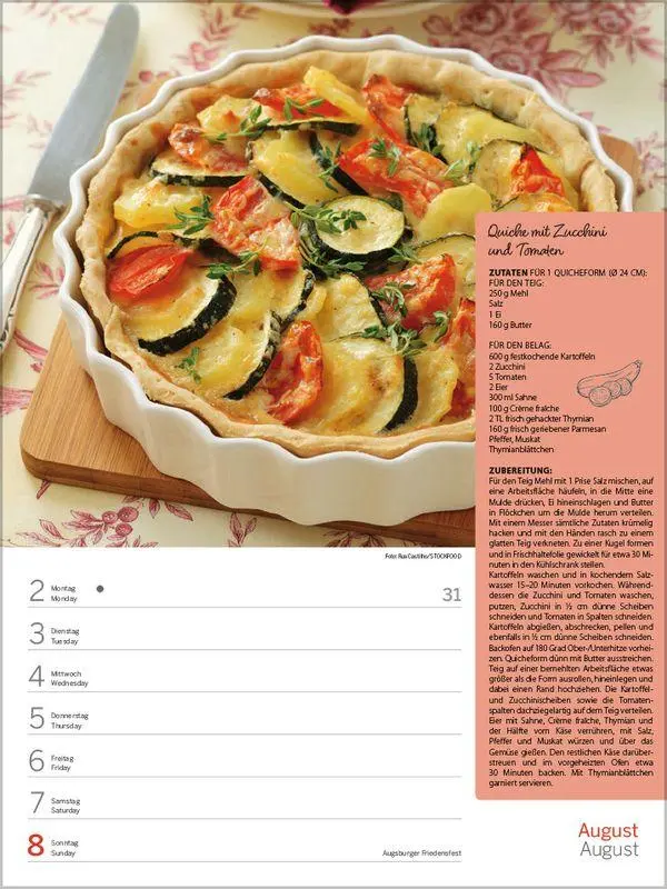 Bild: 9783819301155 | Saisonale und regionale Genussrezepte 2027 | Korsch Verlag | Kalender