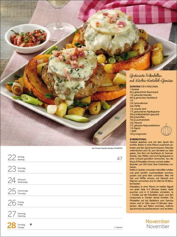 Bild: 9783819301155 | Saisonale und regionale Genussrezepte 2027 | Korsch Verlag | Kalender