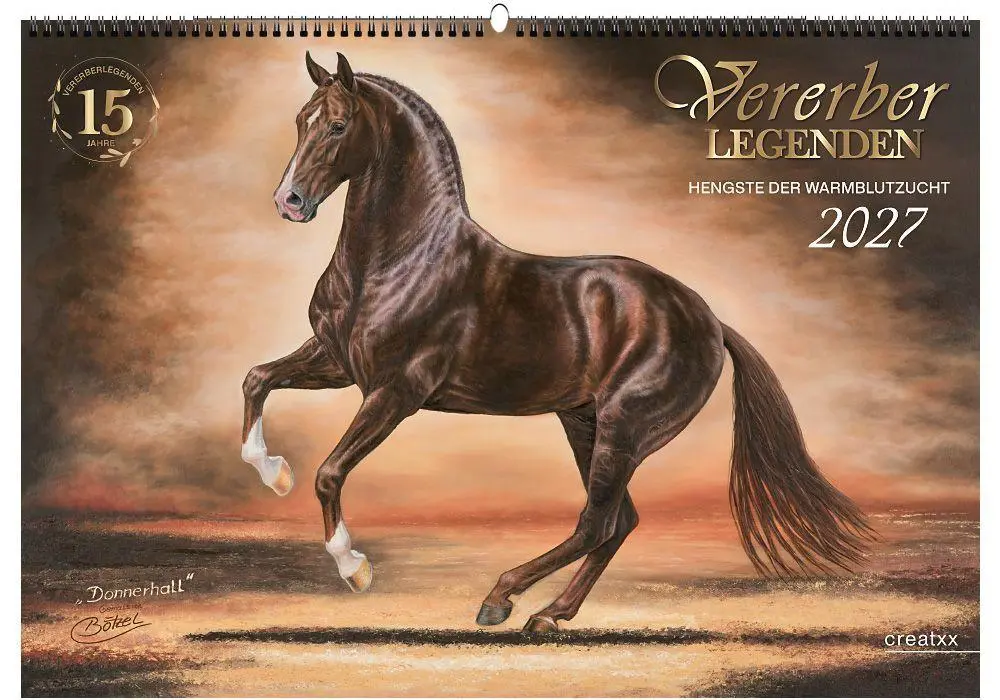 Cover: 9783949471155 | Vererberlegenden 2027 | Hengste der Warmblutzucht | Verlag | Kalender